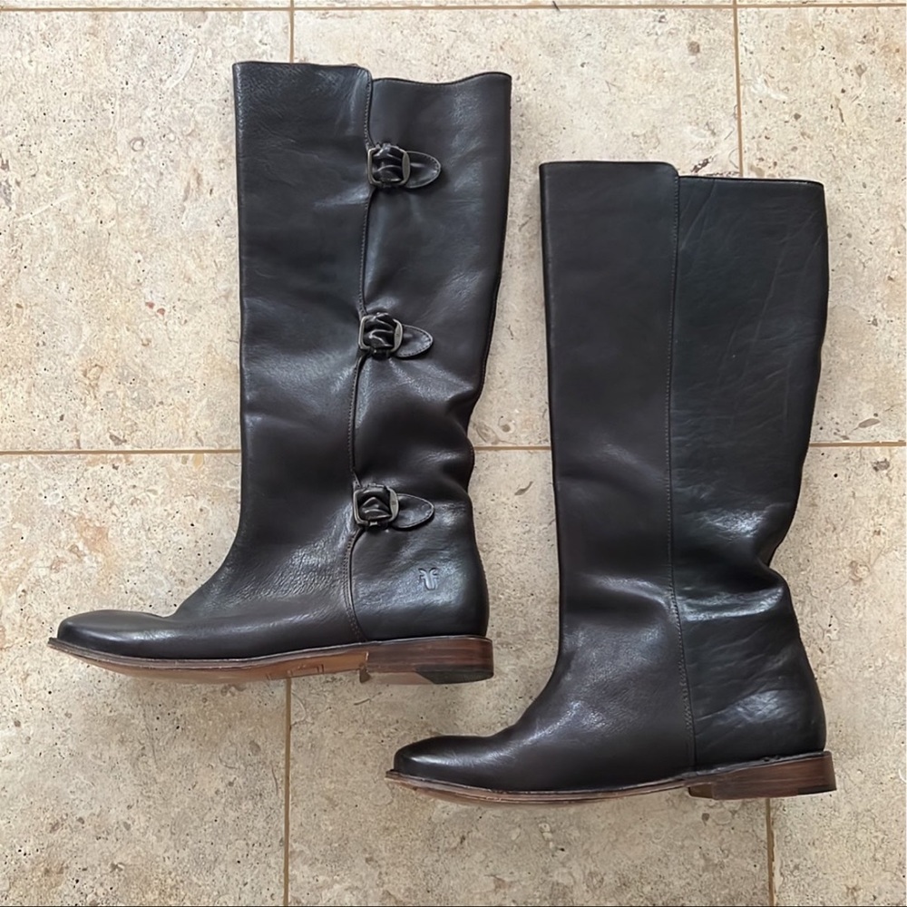 Frye leather riding Boots womens size 8 B